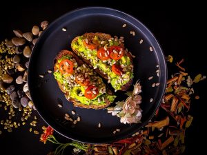 Chickpea Open Sandwich