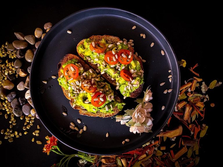 Chickpea Open Sandwich